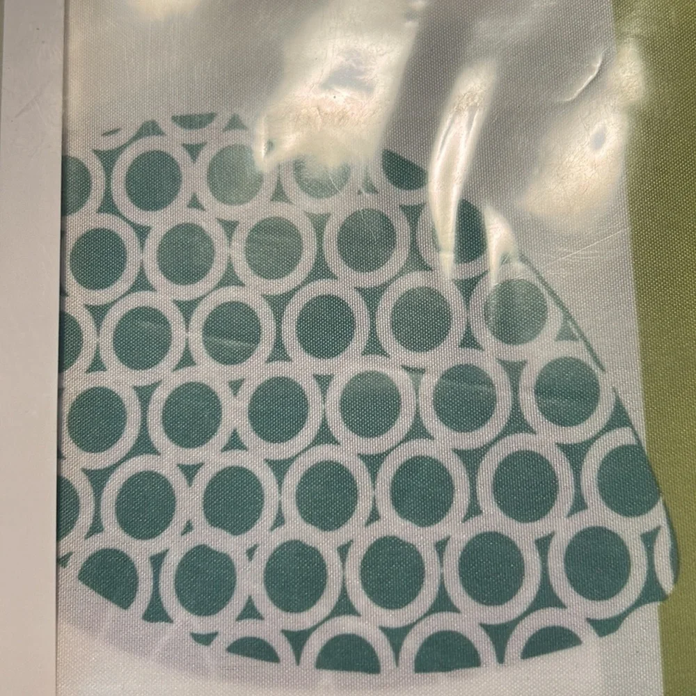 NIB Saturday Knight Limited Tweet Fabric Shower Curtain 70x72​​​​